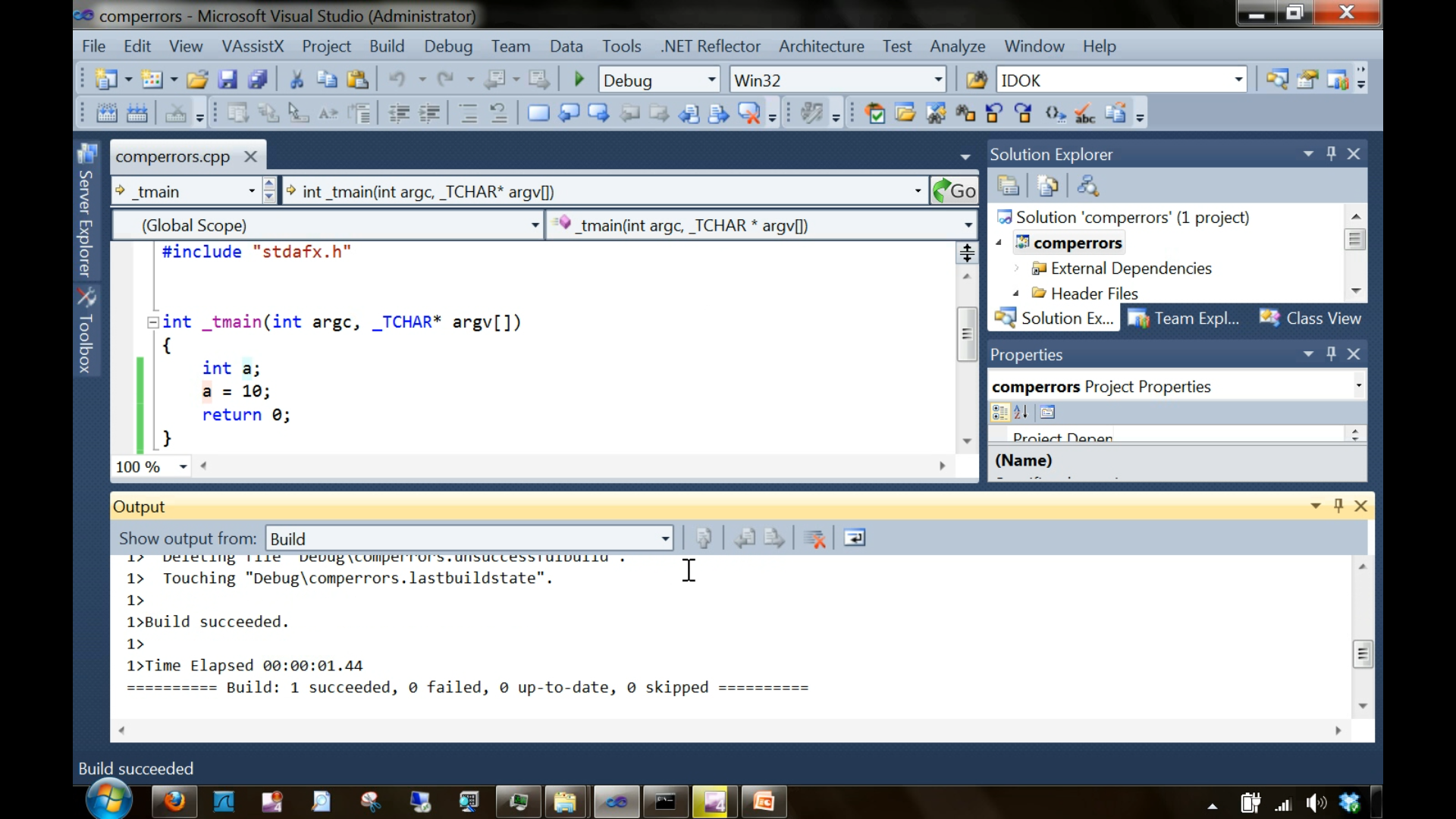 Above fig4-26 shows our build is successful.