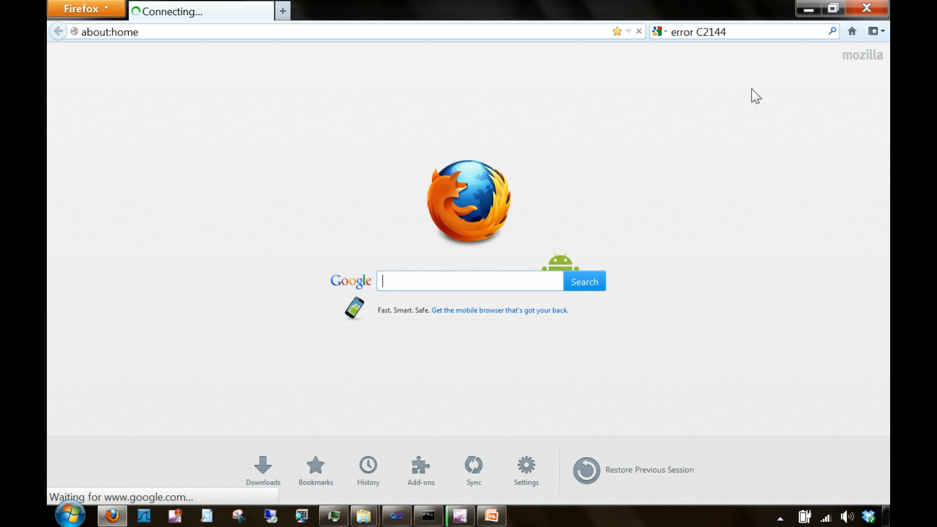 Above fig4-35 shows opening the error code we copied in a browser.