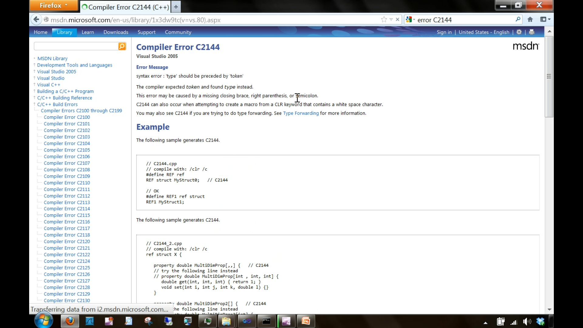 Above fig4-37 shows the details about the particular error code we searched. 
