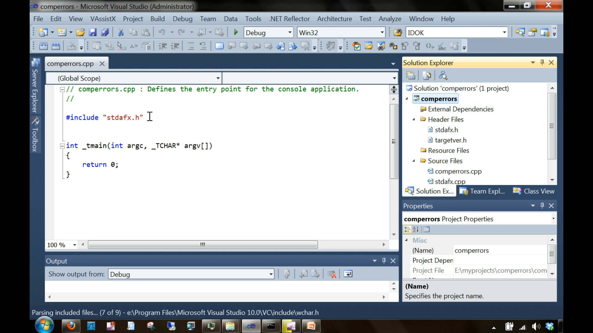 Above fig4-4 shows the output of the wizard.